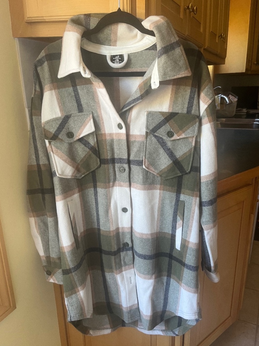 Woolx Plaid “Sawyer Shacket," L